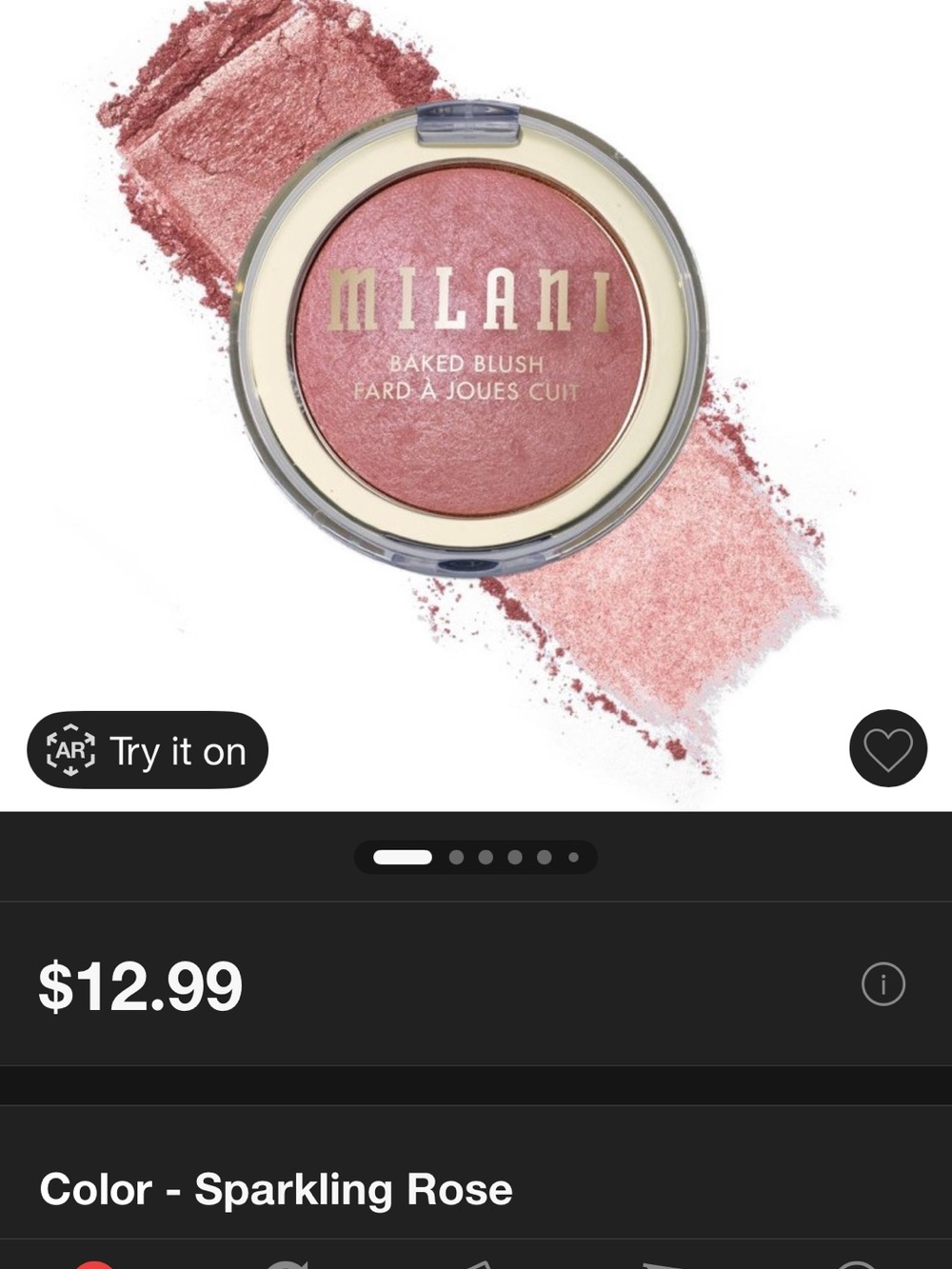 Milani Baked Blush - Sparkling rosé